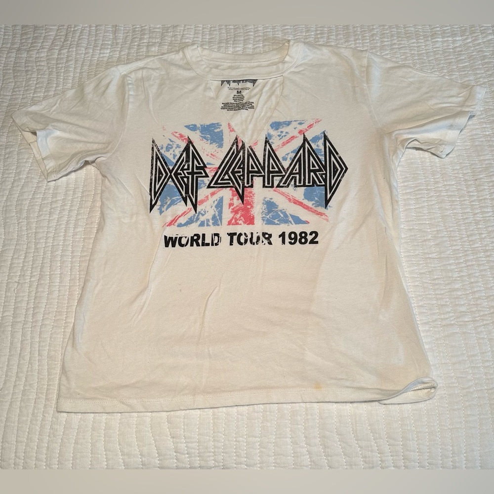 Vintage Def Leopard tee